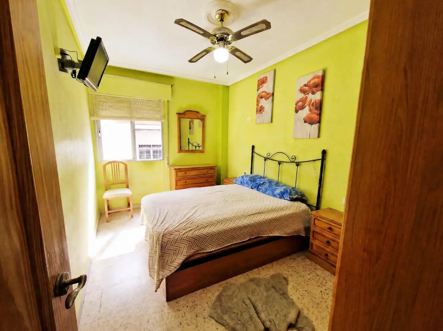 Bedroom of Flat for sale in Plasencia