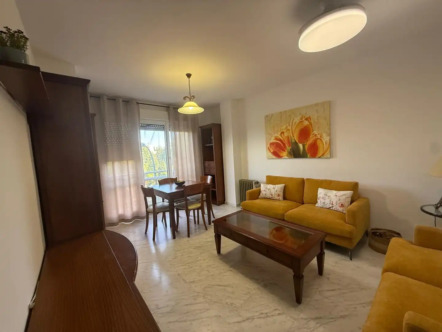 Wohnzimmer von Wohnung zur Miete in San Fernando mit Möbliert