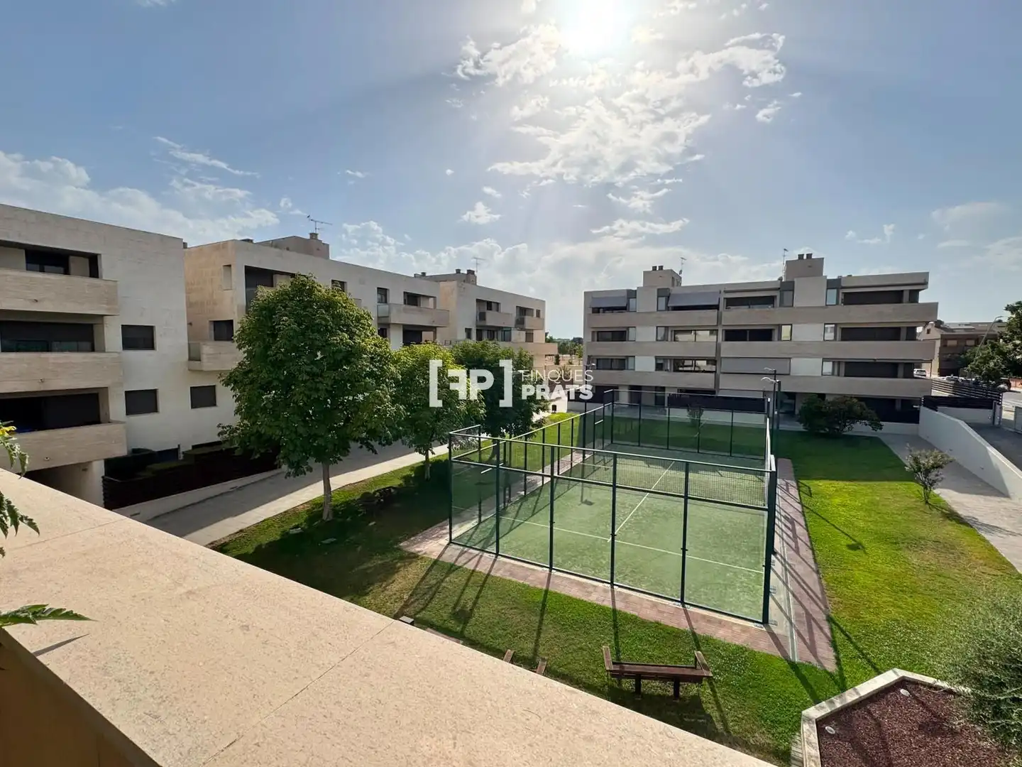 Vista exterior de Pis en venda en Lleida amb Terrassa, Piscina i Alarma