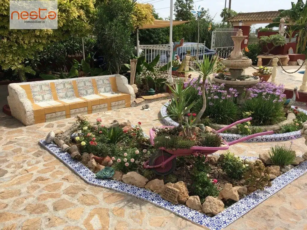 Terrasse von Country house zum Verkauf in Lorca mit Klimaanlage, Terrasse und Schwimmbad