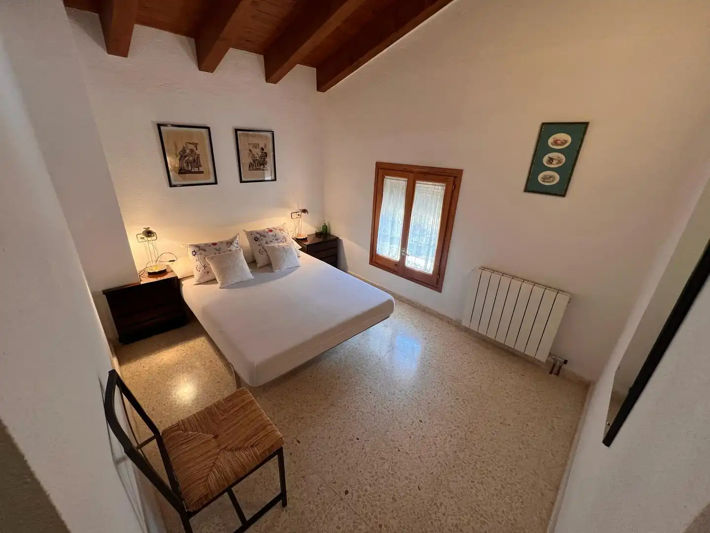 Habitación de Casa adosada en venta en Sant Pau de Segúries con Calefacción, Amueblado y Balcón