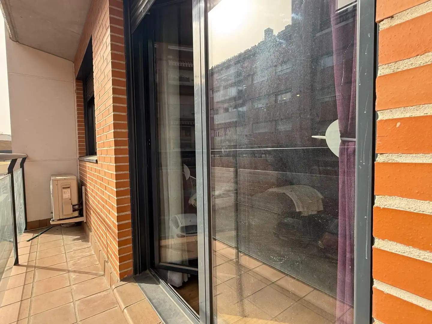 Balcony of Flat for sale in Guadalajara  with Air Conditioner, Heating and Terrace