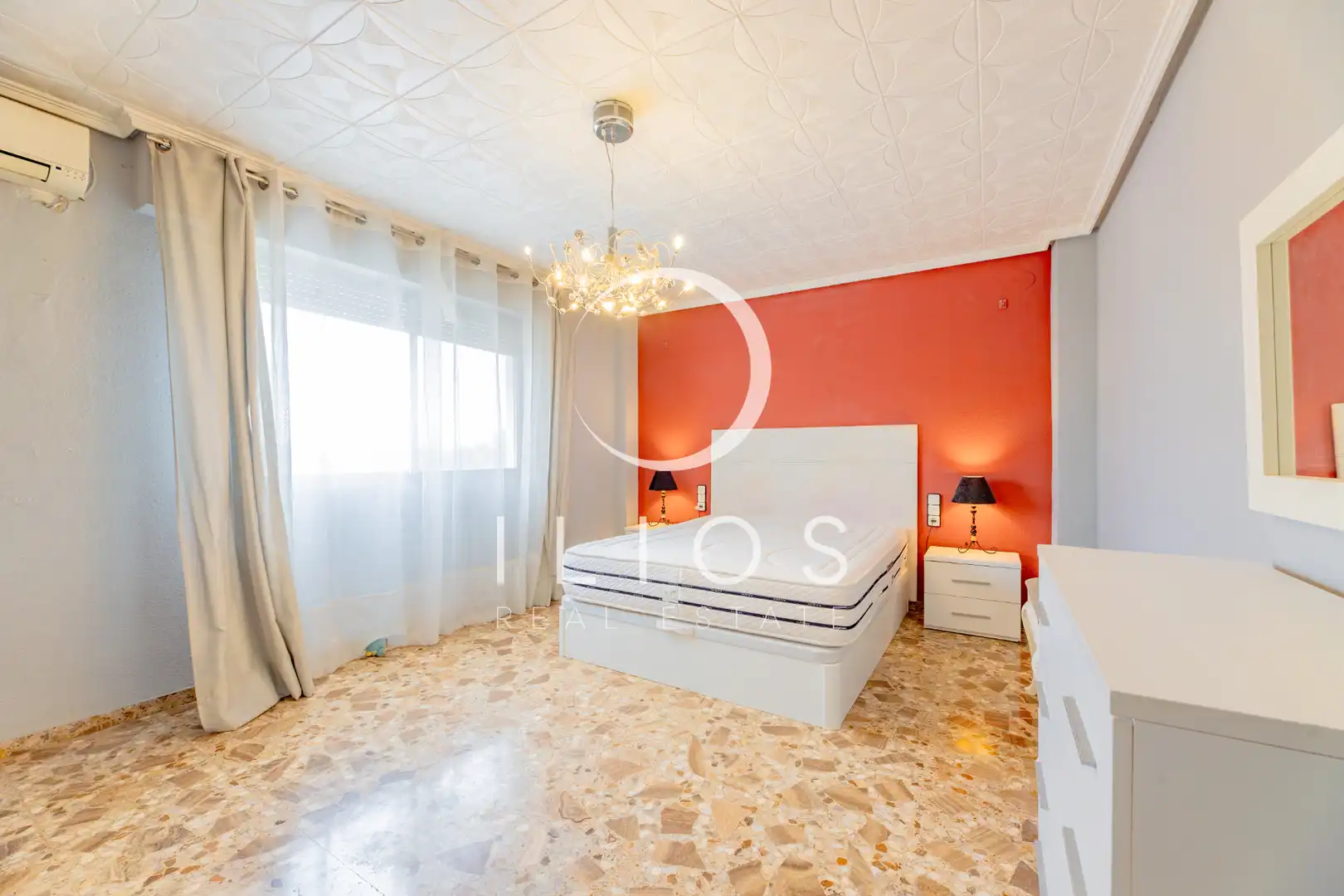 Bedroom of Flat for sale in Manises  with Air Conditioner, Terrace and Balcony