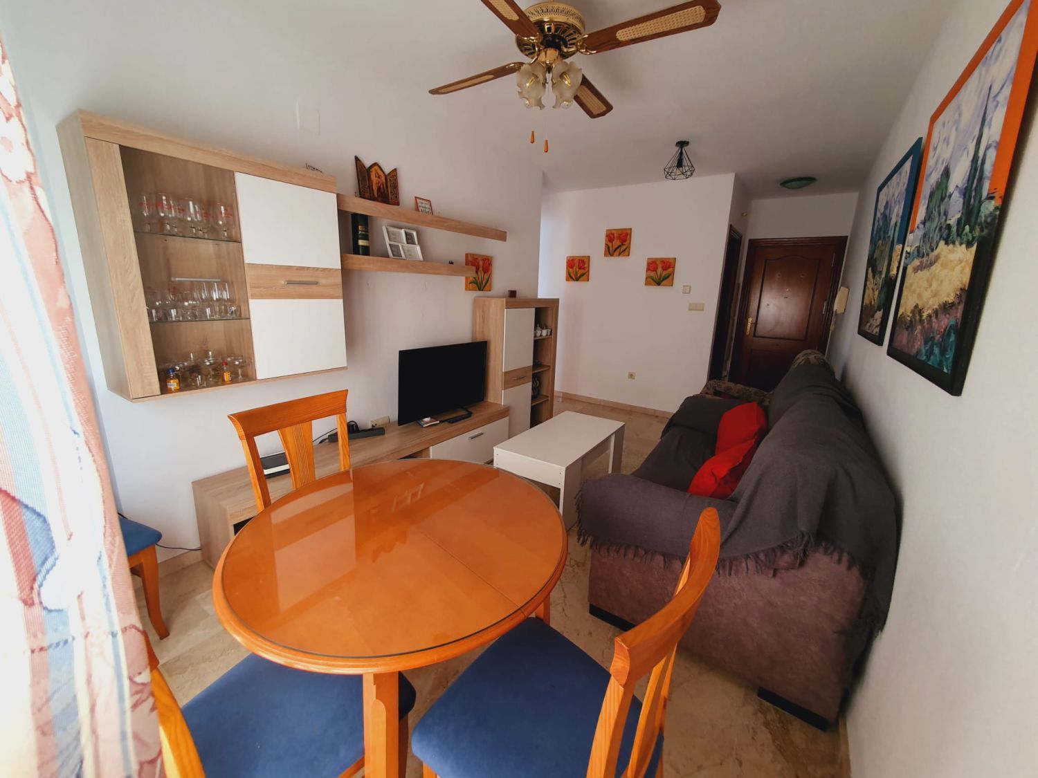 Sala de estar de Piso de alquiler en Maracena con Calefacción, Amueblado y Balcón
