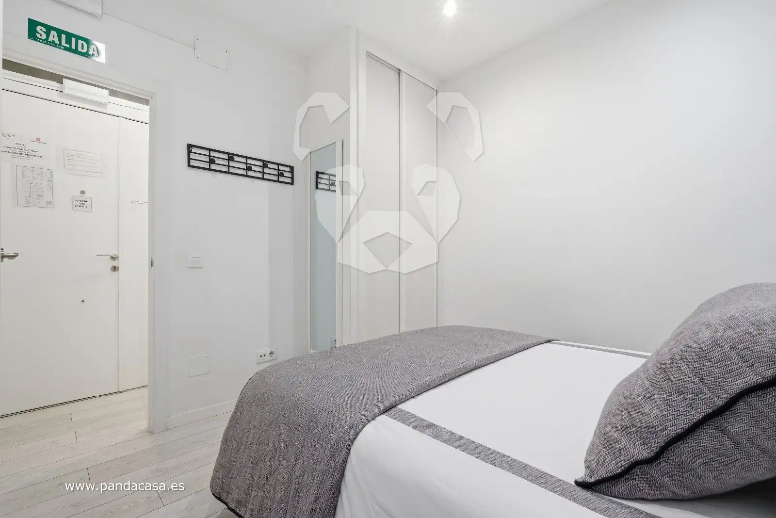 Schlafzimmer von Wohnung zum Verkauf in Madrid mit Klimaanlage, Heizung und Parkett