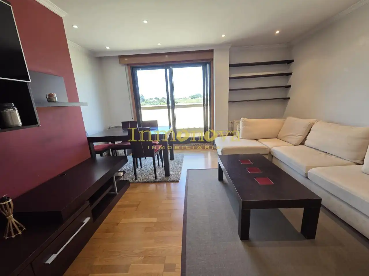 Wohnzimmer von Dachboden zur Miete in Salvaterra de Miño mit Heizung, Terrasse und Abstellraum