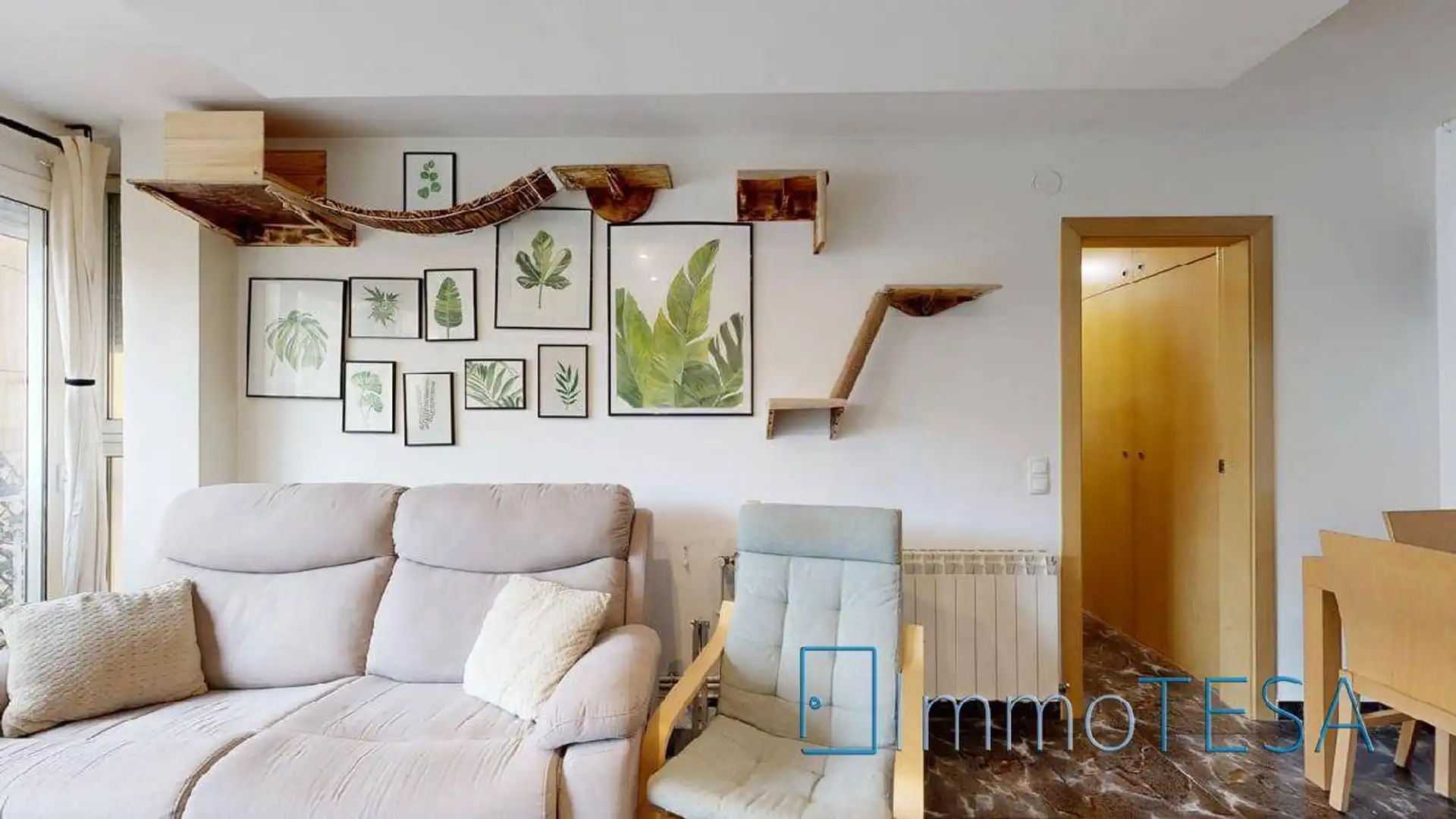 Sala de estar de Piso en venta en Barberà del Vallès con Calefacción