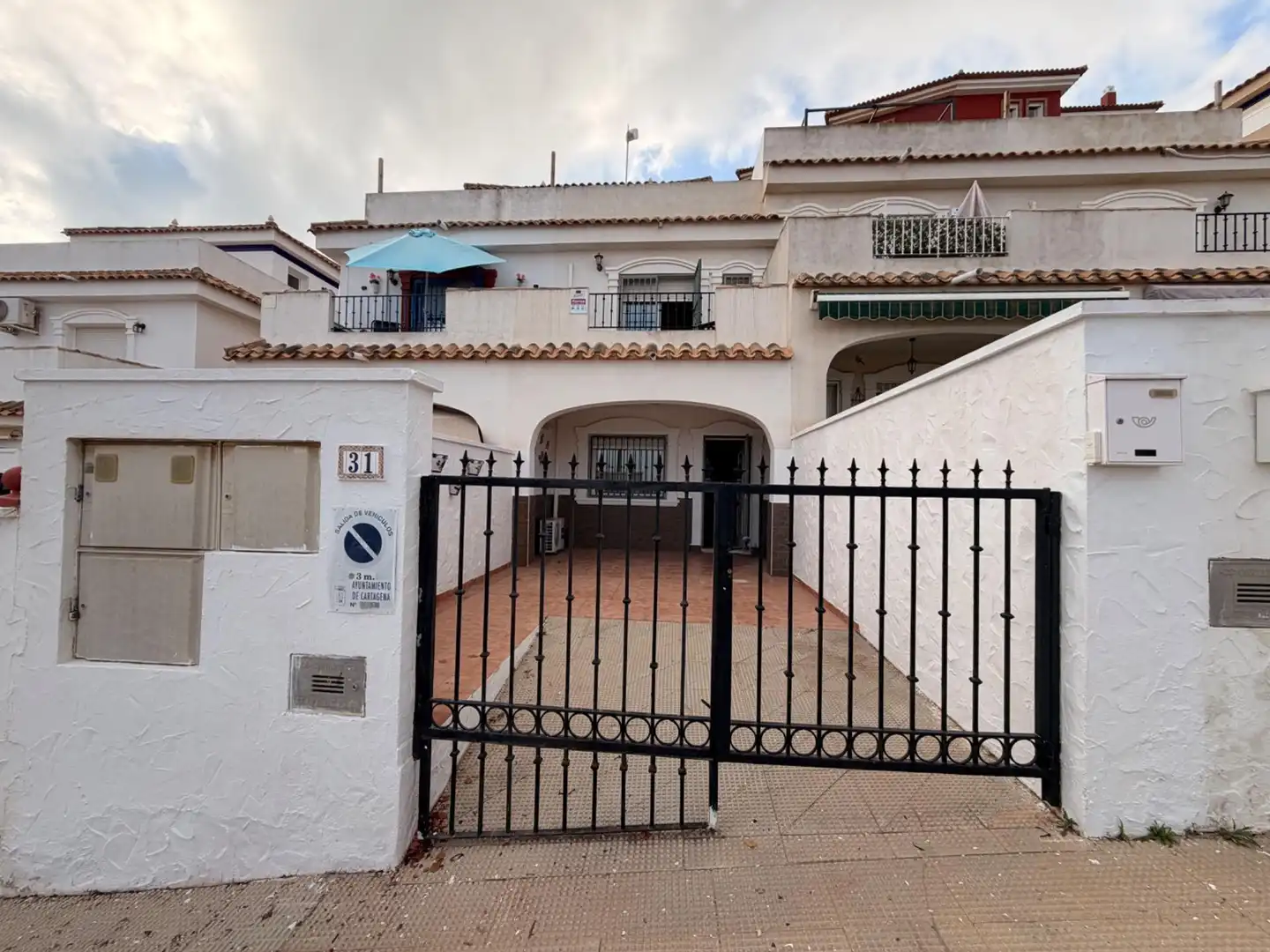 Vista exterior de Casa o chalet en venta en Cartagena
