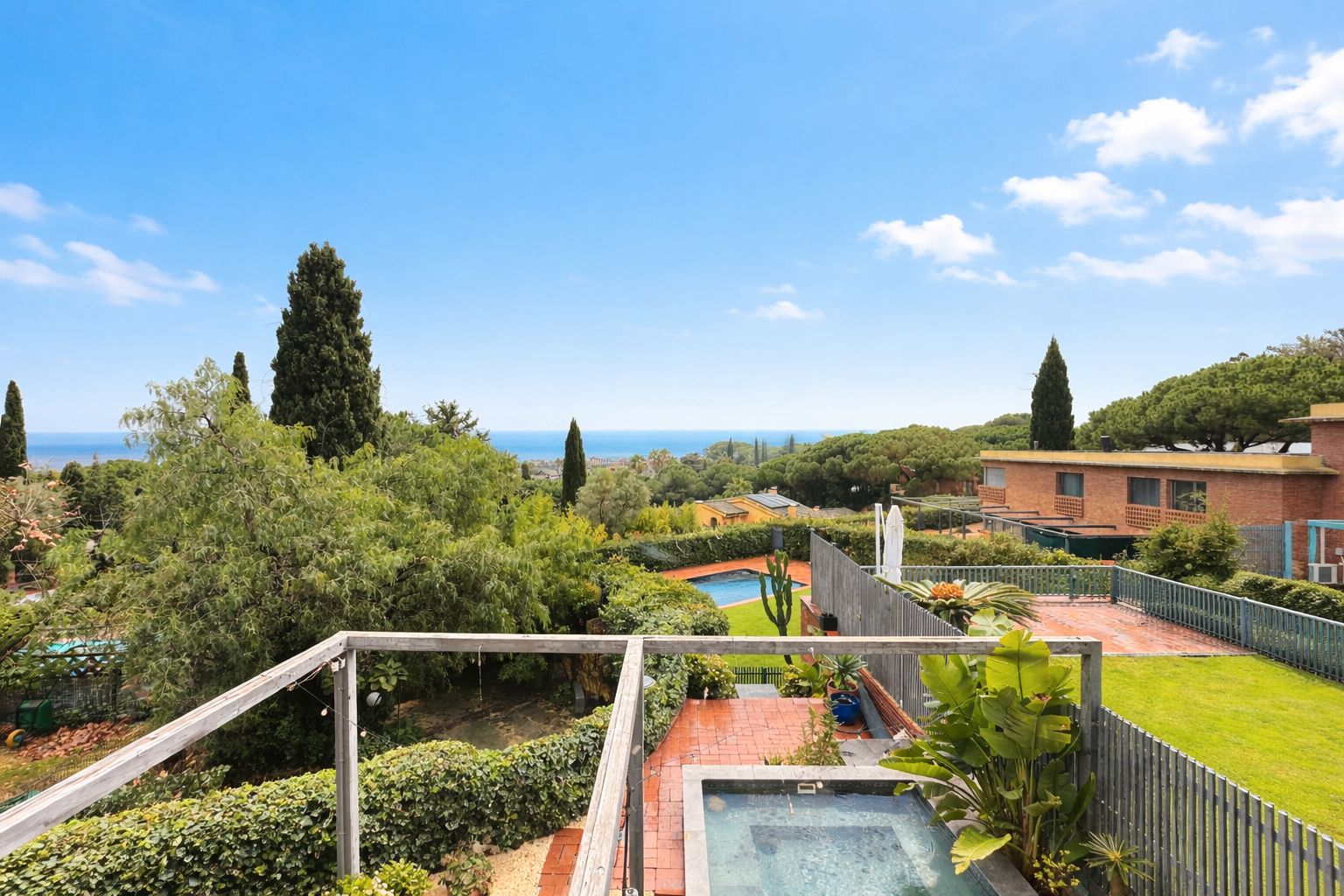Jardí de Casa o xalet en venda en Cabrera de Mar amb Calefacció, Jardí privat i Terrassa