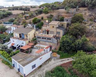 Vista exterior de Casa o xalet en venda en Granollers amb Jardí privat, Terrassa i Traster