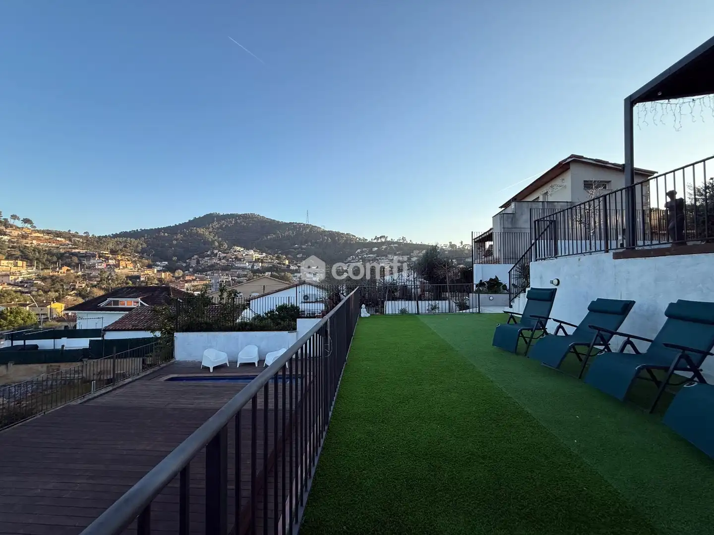 Terraza de Casa adosada de alquiler en Sant Vicenç Dels Horts con Aire acondicionado, Calefacción y Terraza