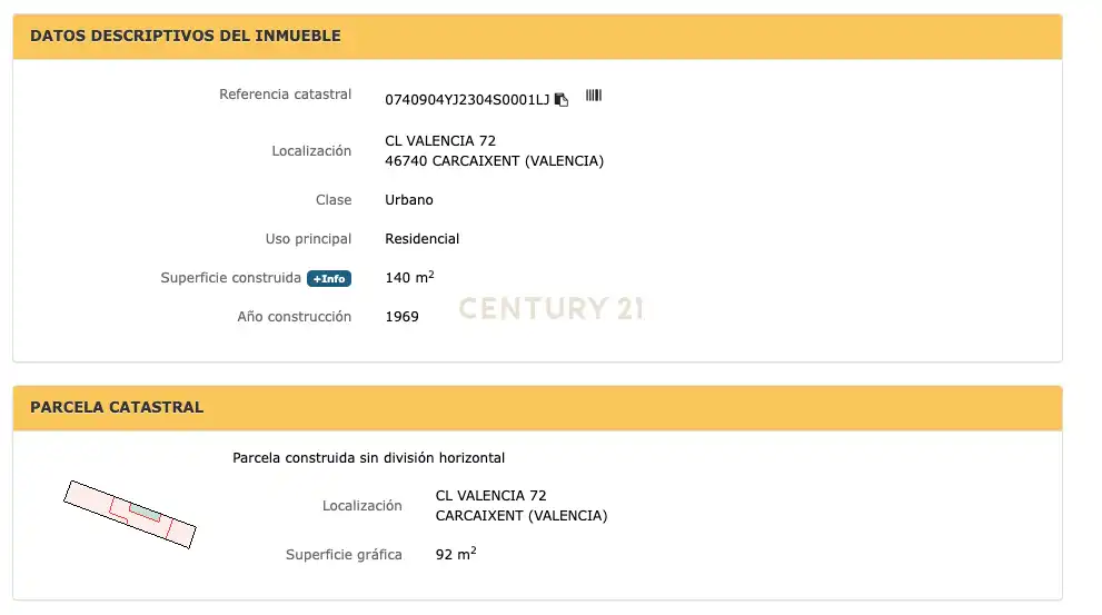 Apartamento en venta en Carcaixent