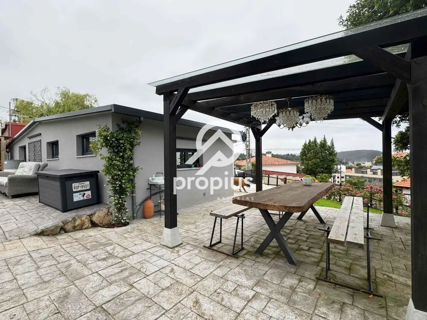 Terraza de Casa o chalet en venta en Ribadesella con Calefacción, Jardín privado y Terraza