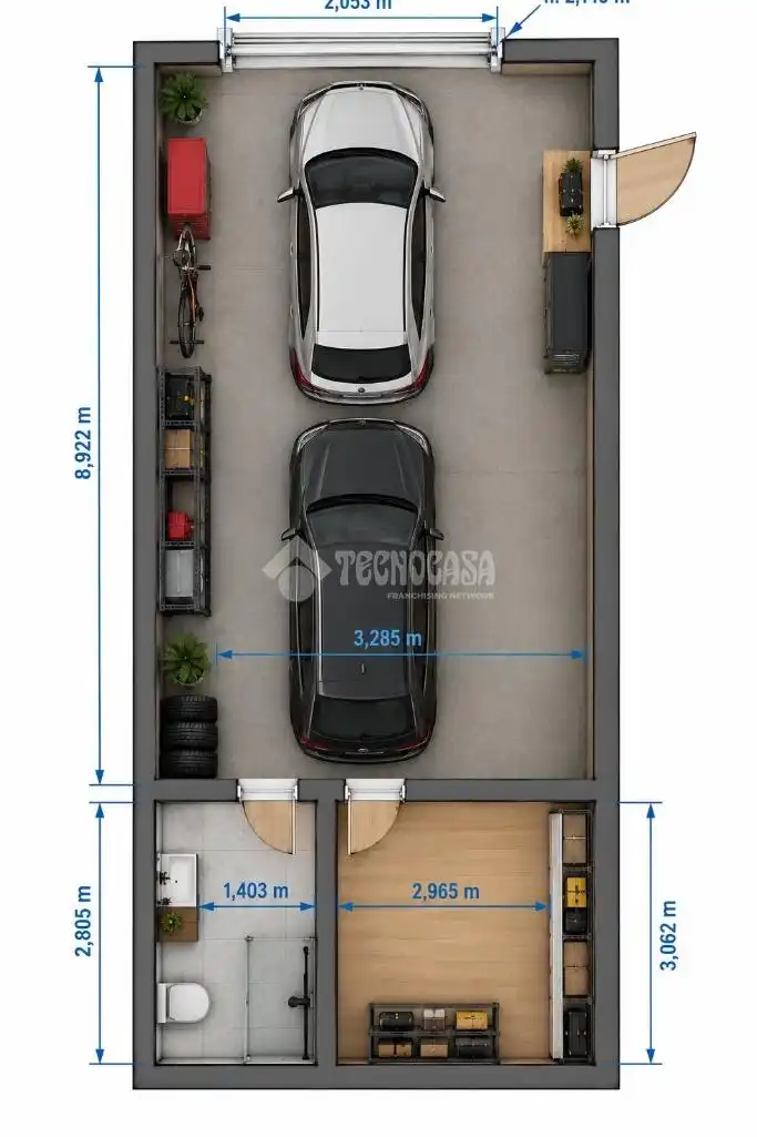 Parkplatz von Geschaftsraum zum Verkauf in Las Lagunas