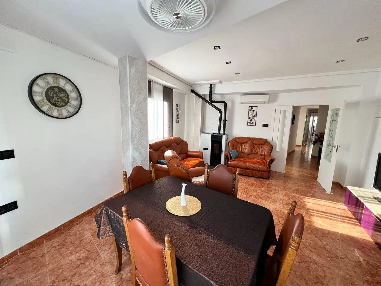 Sala de estar de Apartamento de alquiler en Tavernes de la Valldigna