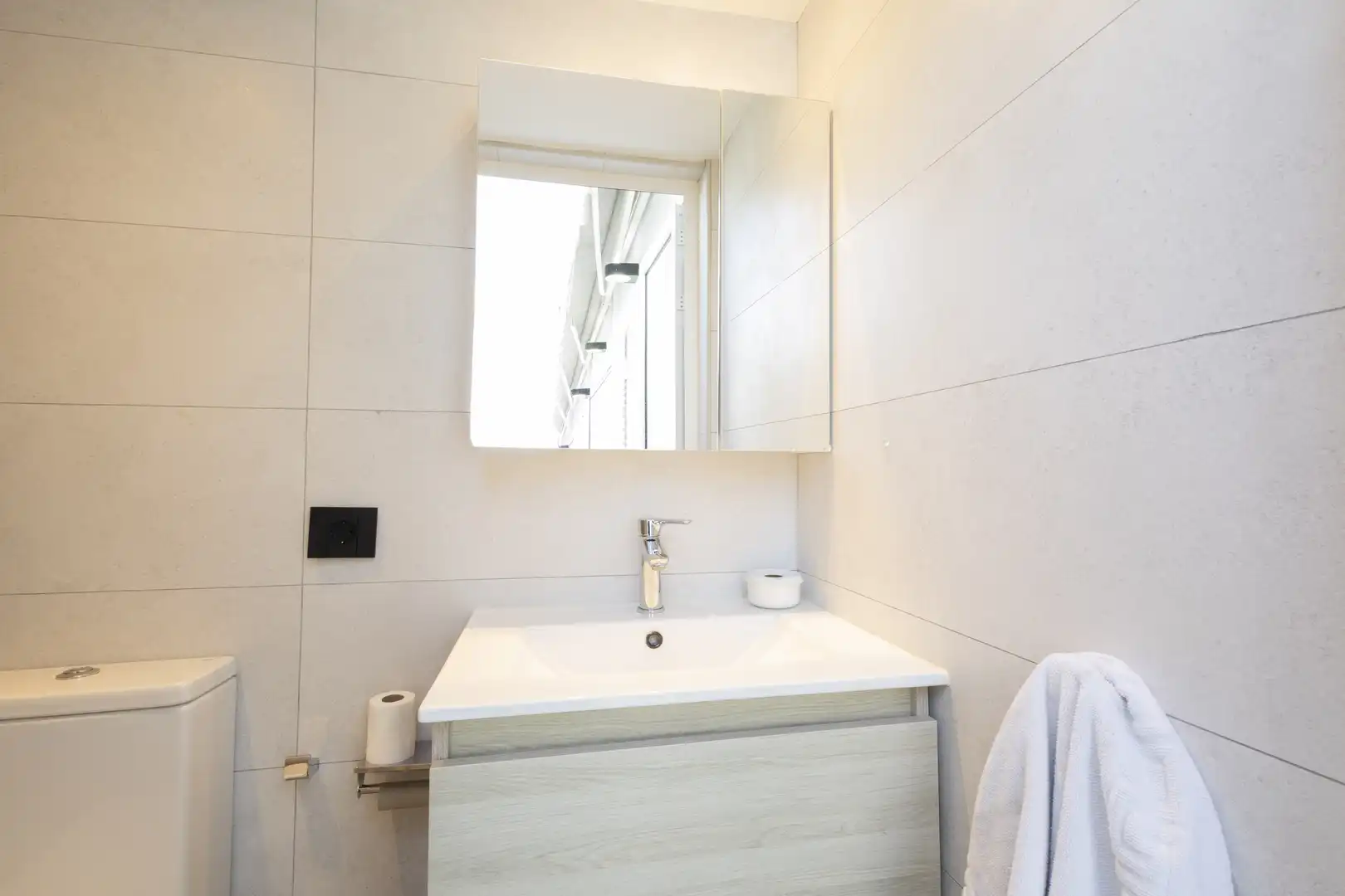 Badezimmer von Haus oder Chalet zum Verkauf in Adeje mit Klimaanlage, Privatgarten und Terrasse
