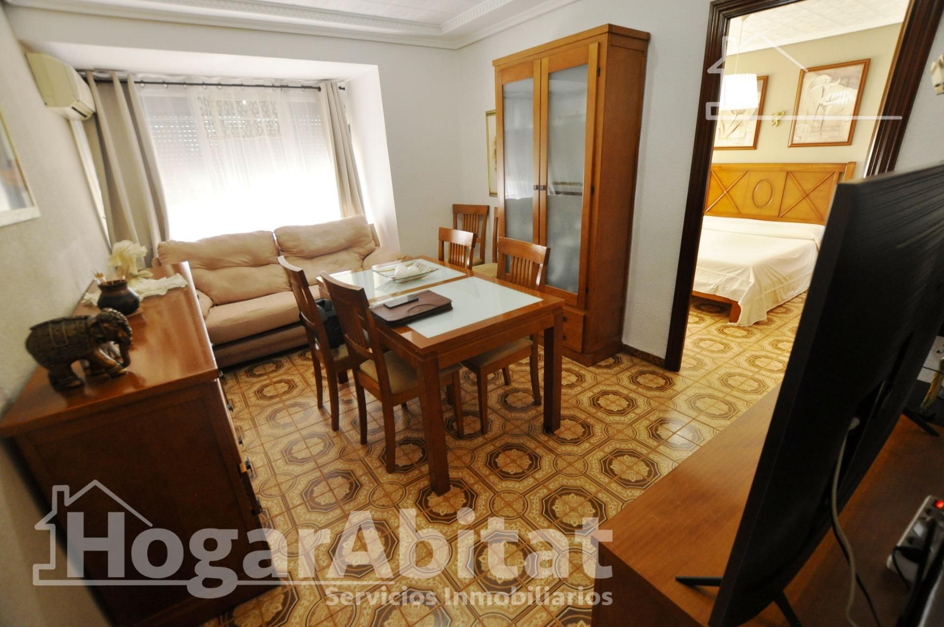 Living room of Flat for sale in Puçol  with Air Conditioner, Heating and Balcony