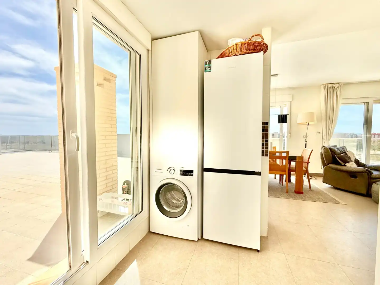 Cocina de Ático en venta en La Manga del Mar Menor con Aire acondicionado, Terraza y Trastero