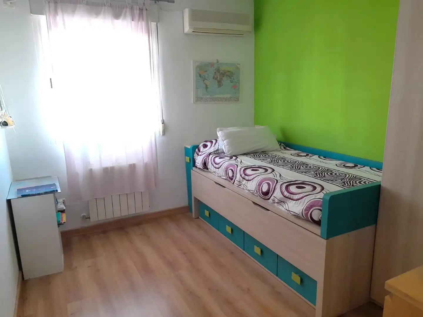 Bedroom of Detached homes for rent in Cáceres  with Air Conditioner, Heating and Terrace
