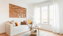 Living room of Flat for sale in  Barcelona Capital