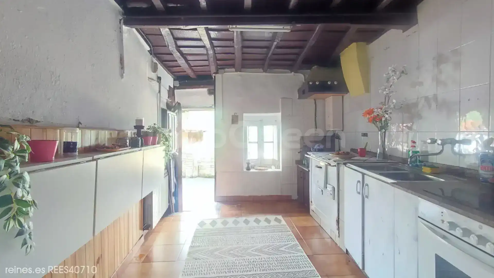 Cocina de Casa adosada en venta en Morcín con Calefacción, Terraza y Amueblado