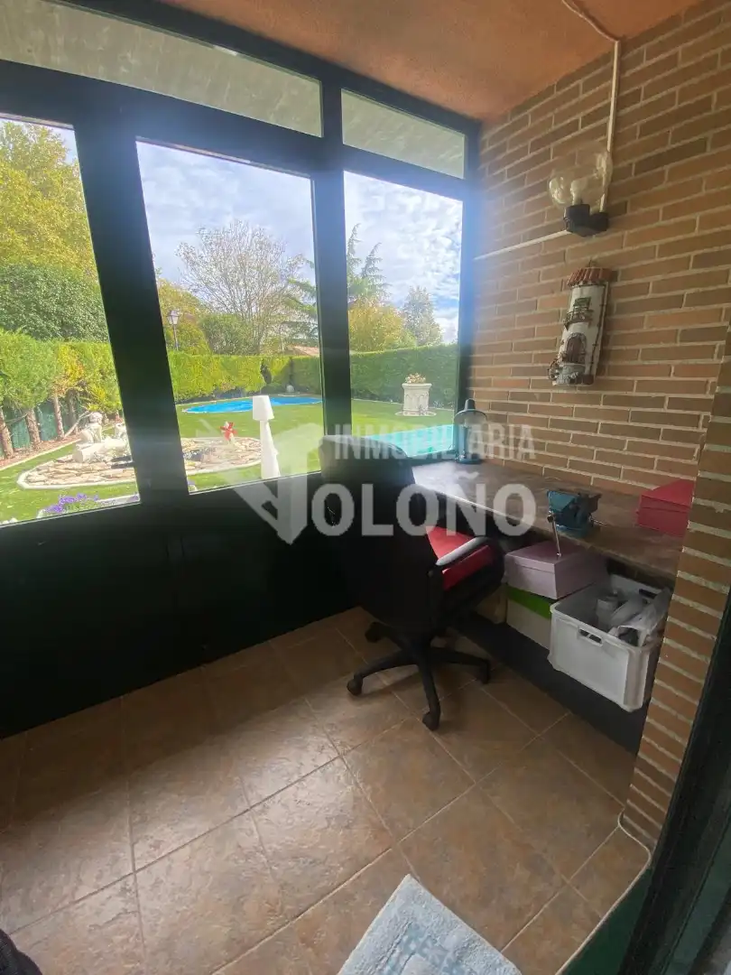 Terrassa de Casa o xalet en venda en Ollauri amb Calefacció, Jardí privat i Terrassa