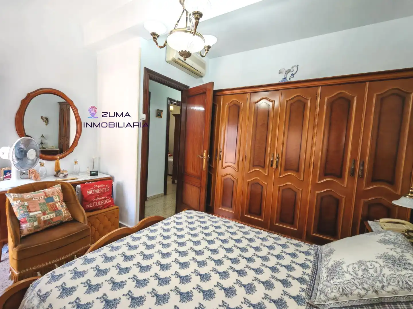 Habitación de Casa adosada en venta en Málaga con Aire acondicionado, Calefacción y Terraza
