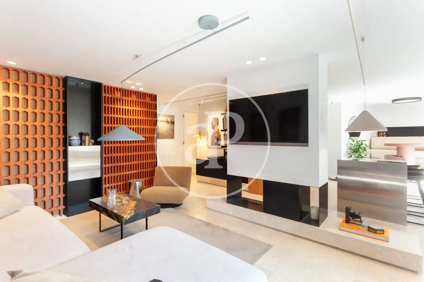 Living room of Flat for sale in Madrid  with Air Conditioner, Heating and Terrace