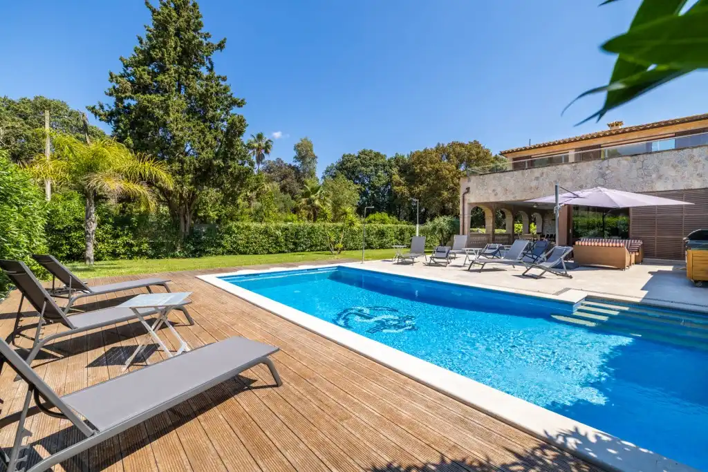 Jardín de Casa o chalet en venta en Pollença con Aire acondicionado, Jardín privado y Terraza