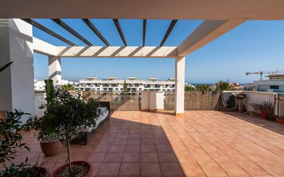 Terrace of Attic for sale in  Almería Capital  with Air Conditioner, Heating and Private garden