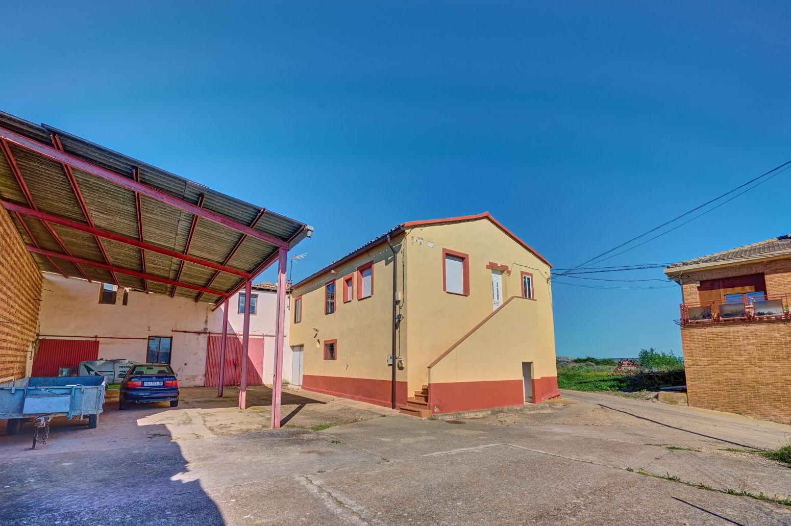 Exterior view of House or chalet for sale in Cárcar  with Heating, Storage room and Furnished