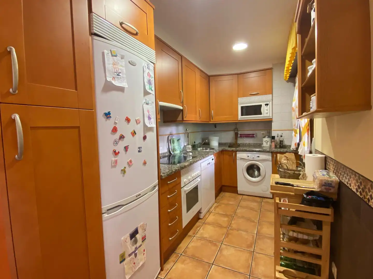 Cocina de Casa adosada de alquiler en Ribadesella con Calefacción y Terraza