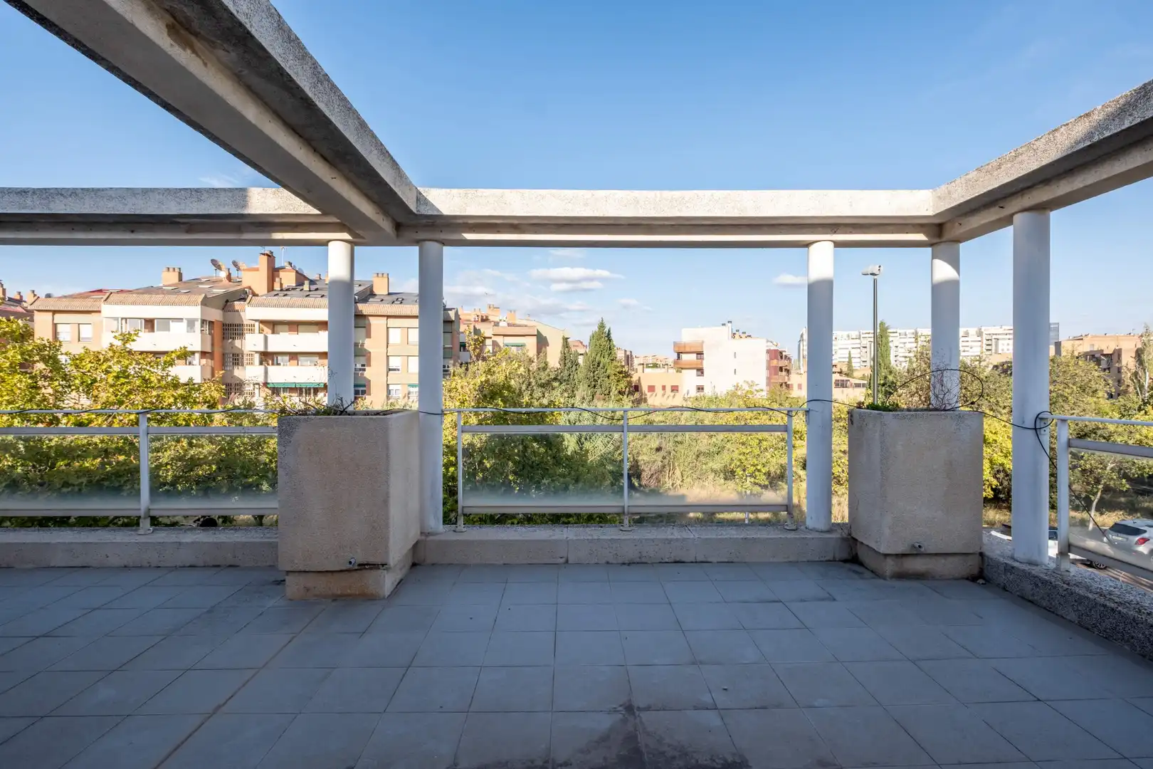 Terrace of Detached homes for sale in Zaragoza  with Air Conditioner, Heating and Community pool