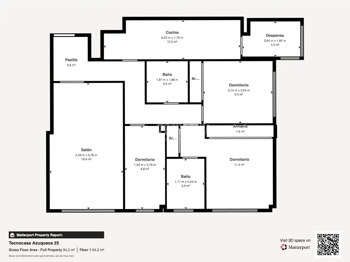 Piso en venta en Azuqueca de Henares con Aire acondicionado, Calefacción y Piscina comunitaria