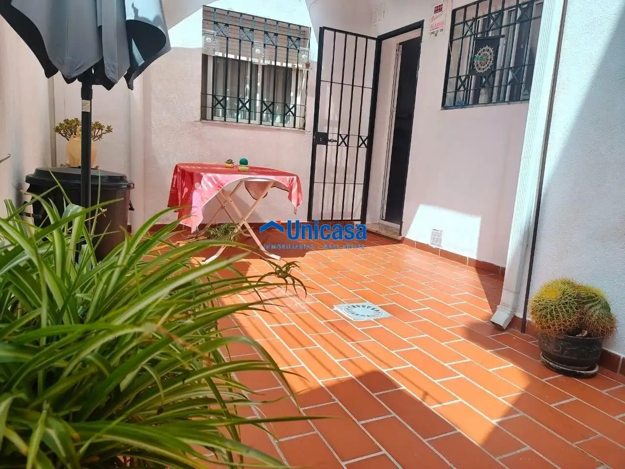 Jardín de Casa adosada en venta en Málaga