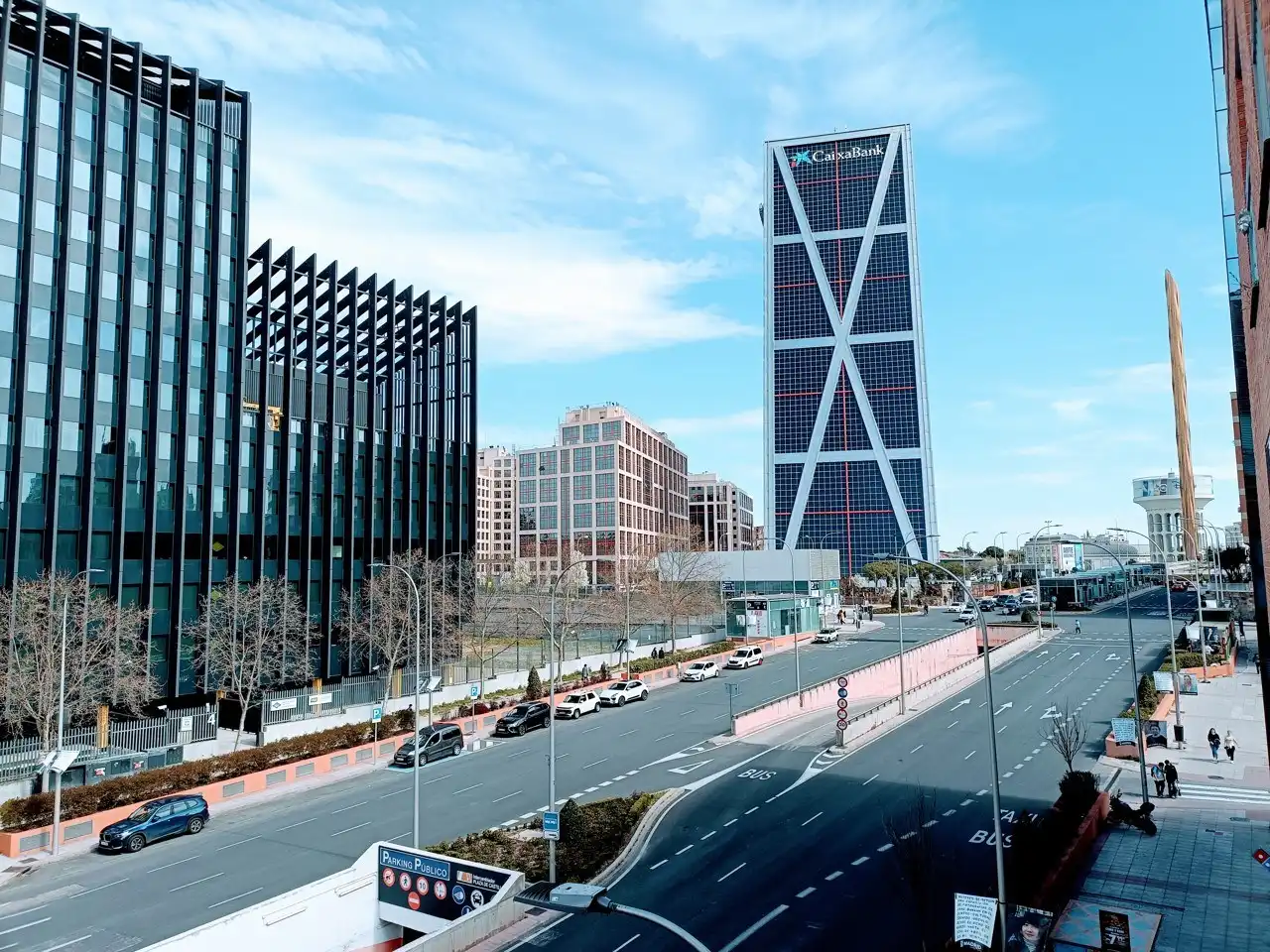 Vista exterior de Pis de lloguer en  Madrid Capital amb Calefacció, Moblat i Forn