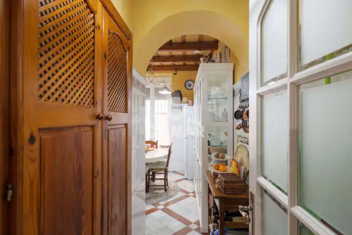 Cocina de Casa adosada en venta en El Puerto de Santa María con Calefacción y Jardín privado