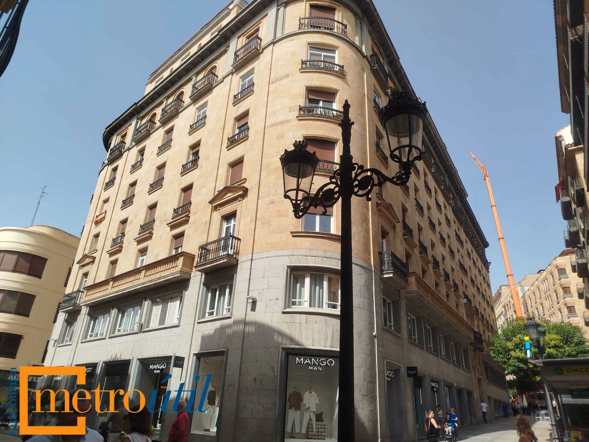 Vista exterior de Piso en venta en Salamanca Capital con Calefacción, Parquet y Balcón
