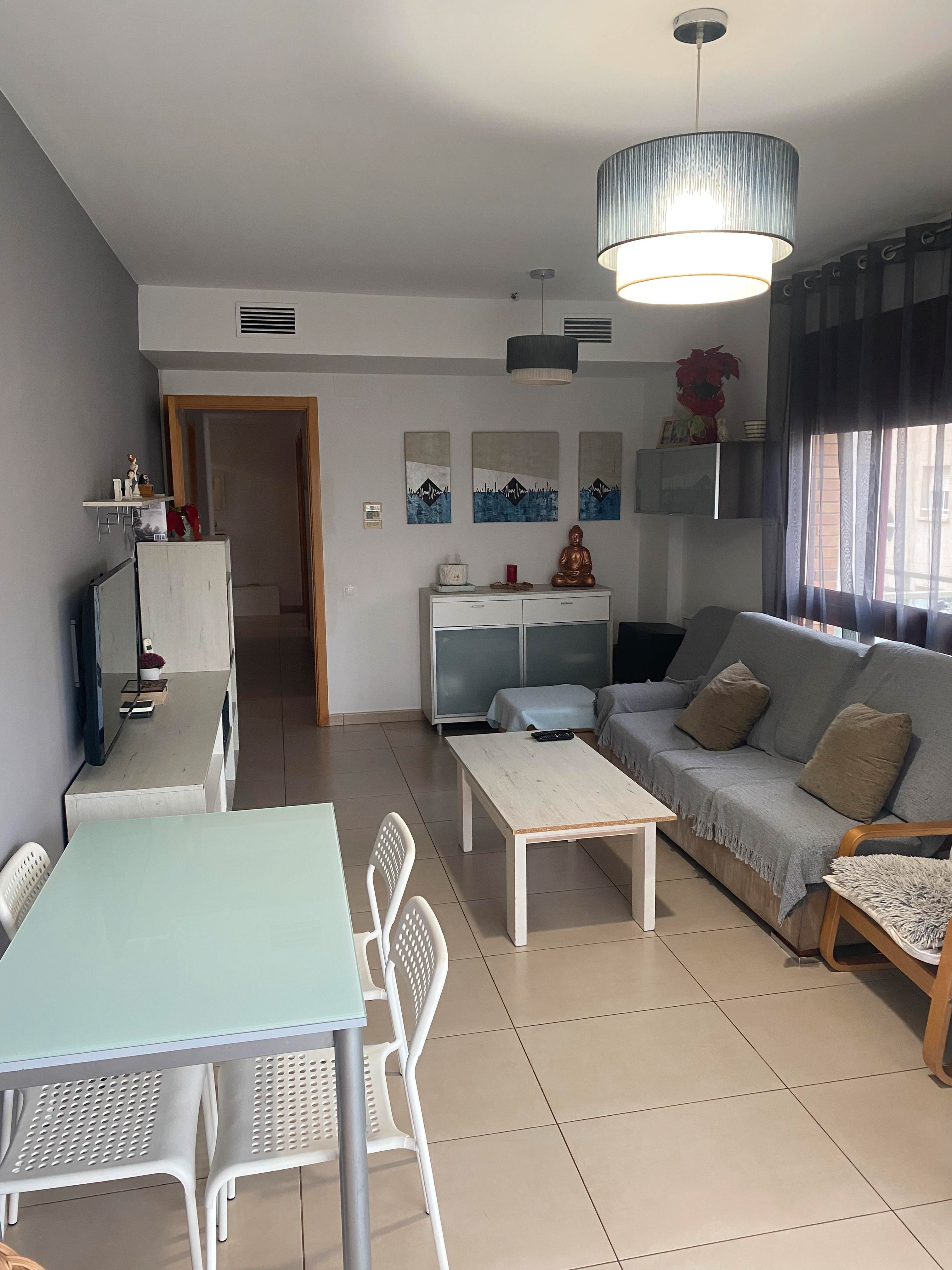 Living room of Flat for sale in El Vendrell  with Air Conditioner, Heating and Terrace