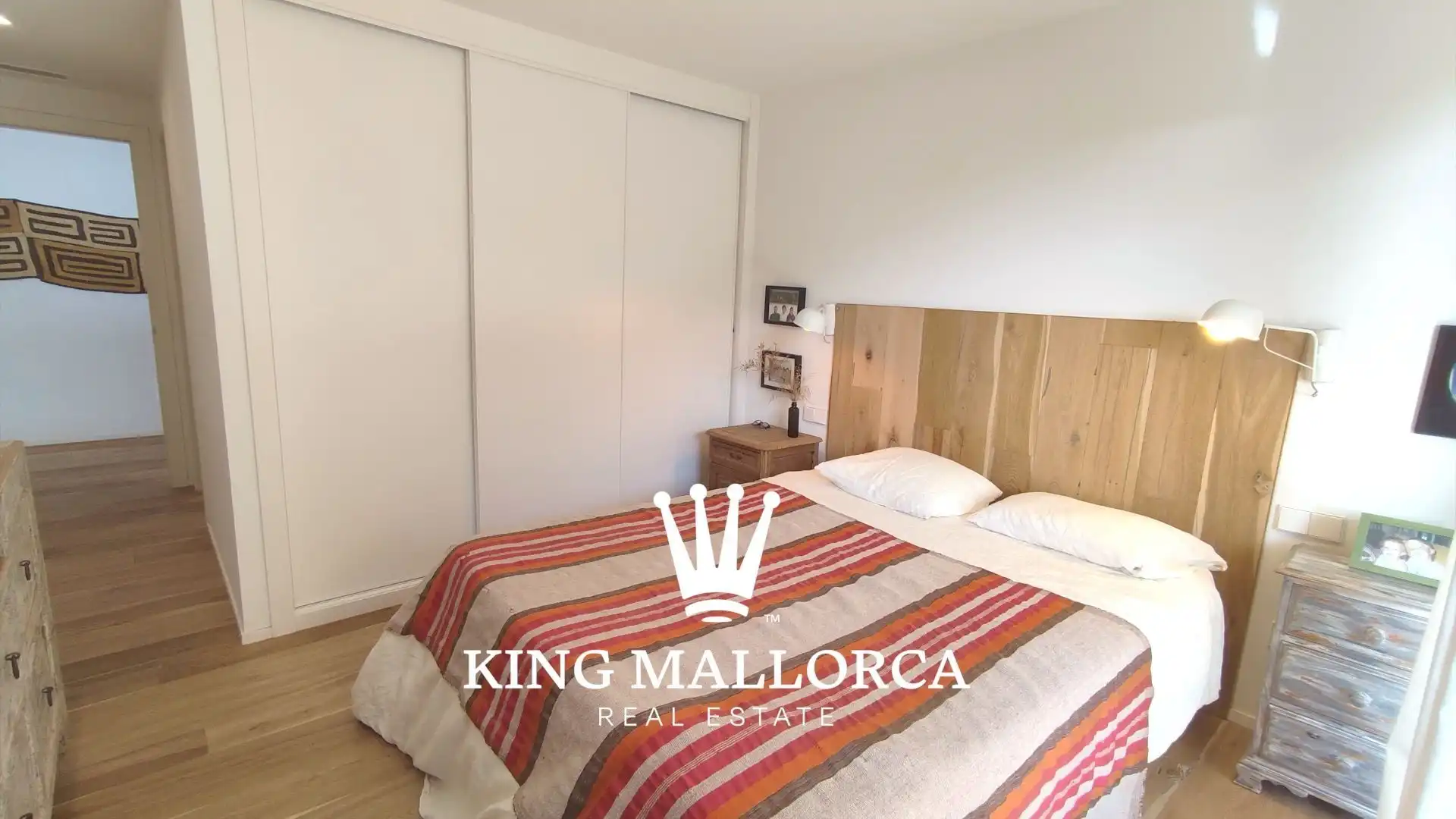 Schlafzimmer von Wohnungen zur Miete in Calvià mit Klimaanlage, Heizung und Terrasse