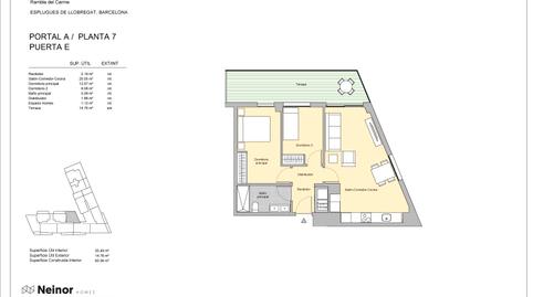 Foto 2 de Pis en venda a  Calle Sant Jordi, 34, La Plana, Barcelona