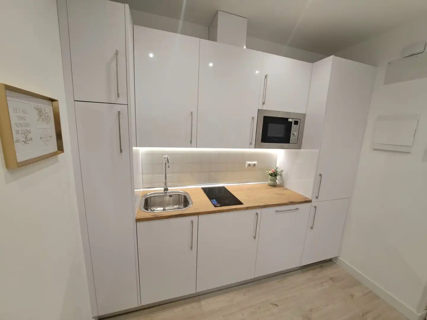 Küche von Wohnung zum Verkauf in Madrid mit Klimaanlage, Heizung und Parkett