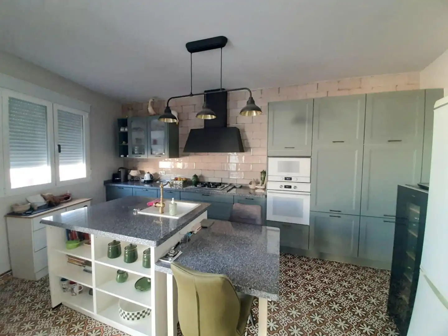 Cocina de Casa adosada en venta en Zalamea de la Serena con Aire acondicionado, Calefacción y Terraza