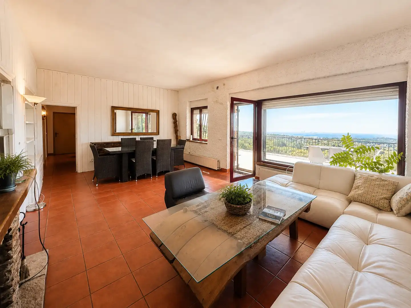 Living room of Houses for sale in Hoyo de Manzanares  with Air Conditioner, Private garden and Swimming Pool
