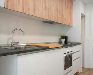 Kitchen of Flat to rent in  Madrid Capital  with Air Conditioner, Heating and Private garden