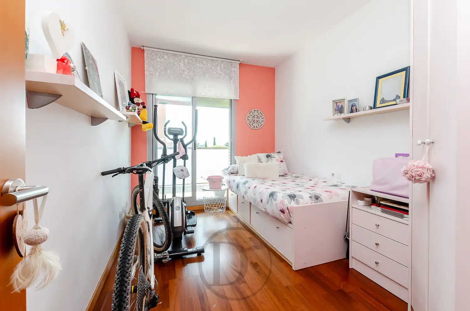 Schlafzimmer von Wohnung zum Verkauf in Esplugues de Llobregat mit Klimaanlage, Terrasse und Balkon