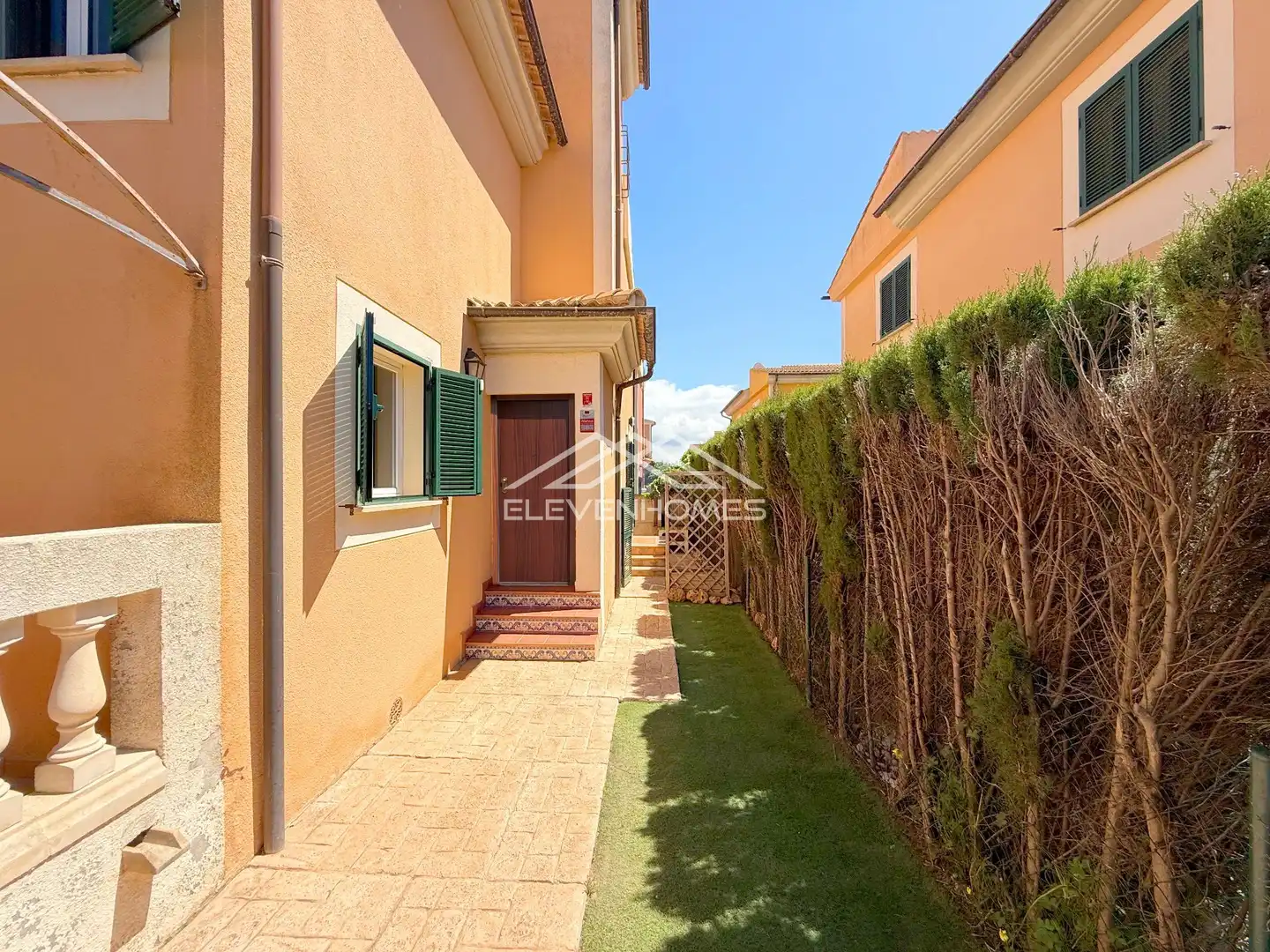 Vista exterior de Casa adosada en venta en Llucmajor con Aire acondicionado, Calefacción y Jardín privado
