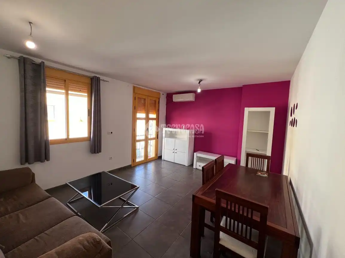 Sala de estar de Piso en venta en Aljaraque con Balcón