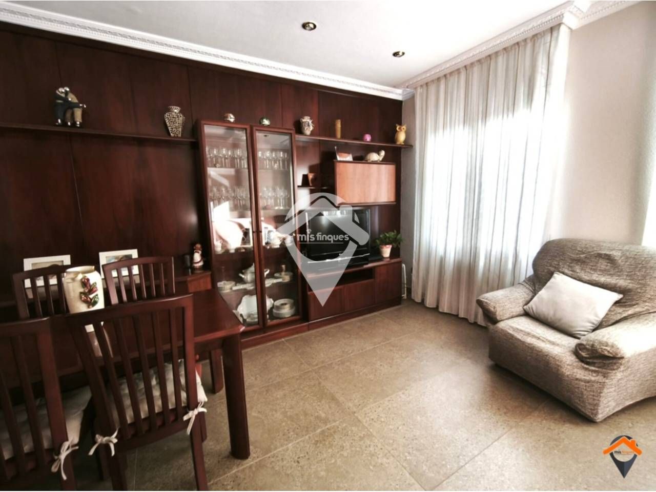 Sala d'estar de Pis en venda en Sabadell amb Calefacció i Balcó