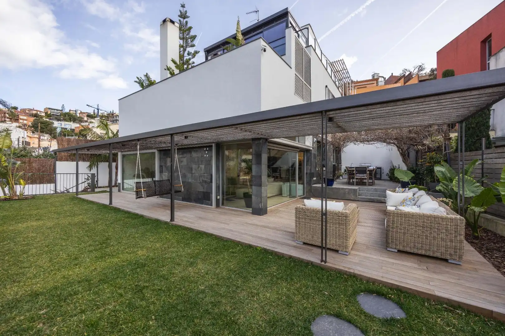 Terrassa de Casa o xalet en venda en Esplugues de Llobregat amb Aire condicionat, Calefacció i Jardí privat